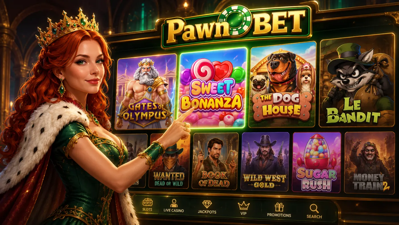 Spillobbyen hos PawnBet Casino